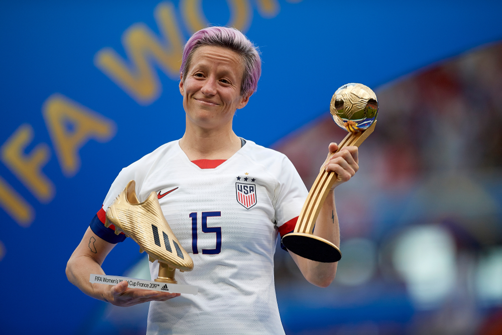 Megan Rapinoe krytykuje Leo Messiego i Cristiano Ronaldo. "Mogliby zrobić bardzo dużo"