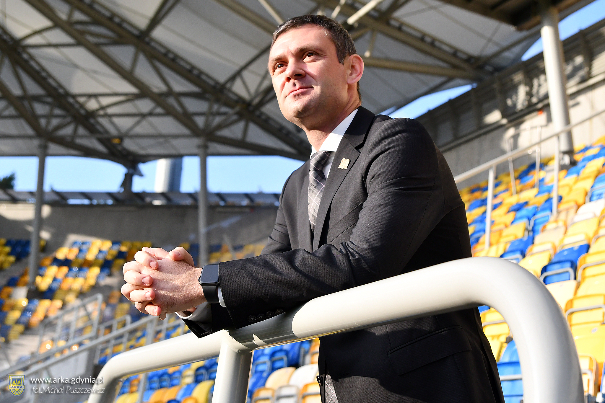 Trener Arki Gdynia: Oglądanie mojego zespołu sprawia mi przyjemność