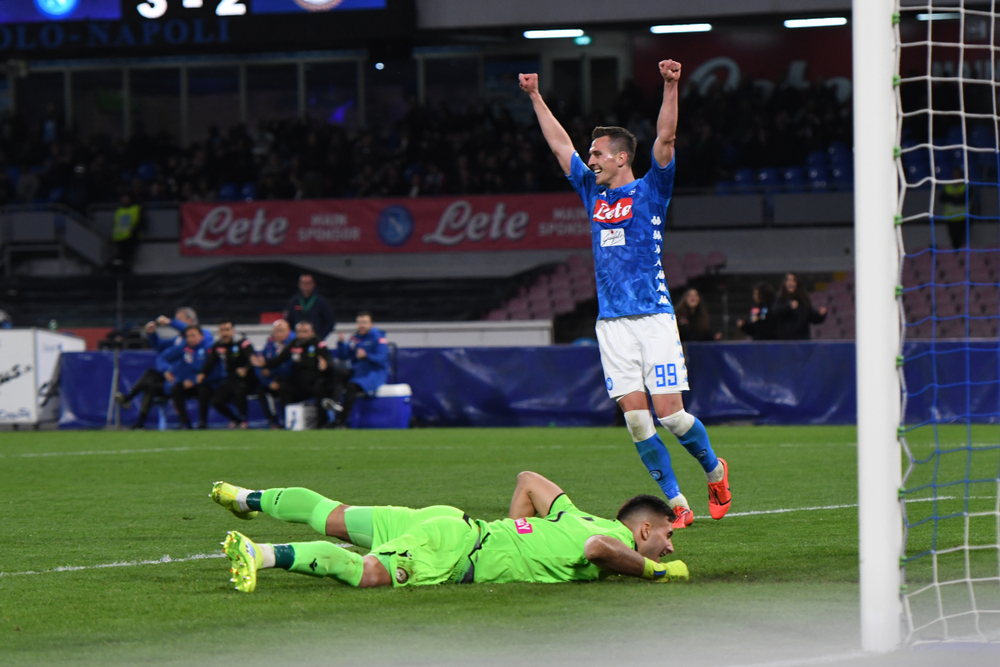 Najpierw pech, później gol! Arkadiusz Milik najskuteczniejszym Polakiem w historii Serie A [WIDEO]