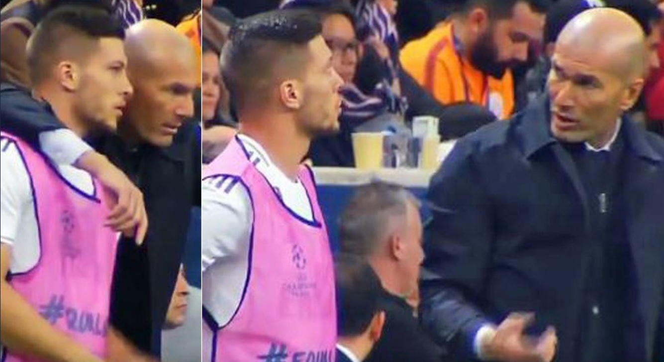 Tak Zidane udzielał wskazówek Joviciowi w Lidze Mistrzów. "Po prostu atakuj. To wszystko" [WIDEO]