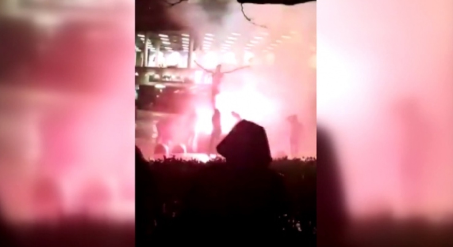 Zlatan Ibrahimović w "ogniu krytyki". Wściekli fani próbowali podpalić jego pomnik [WIDEO]
