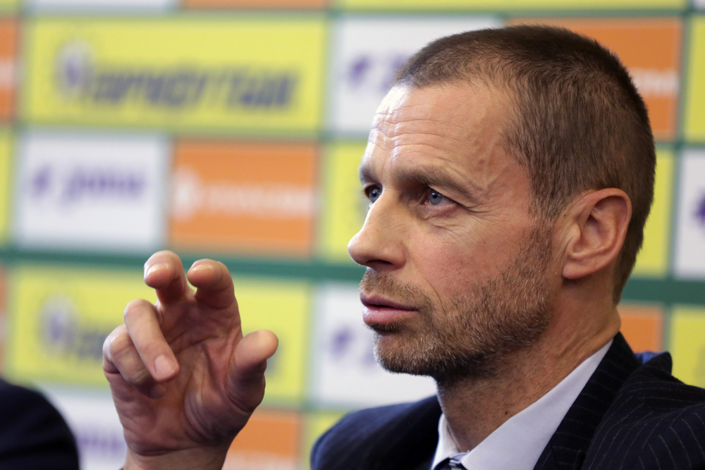 Prezydent UEFA: Nikogo nie namawialiśmy do szybszego zakończenia sezonu