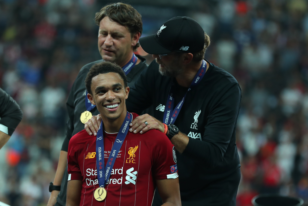 Brendan Rodgers zachwyca się Trentem Alexandrem-Arnoldem. "Obrońca, który gra jak pomocnik"