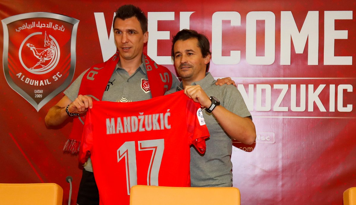 Mario Mandżukić zaprezentowany w nowym klubie. "Tutaj od razu poczułem się jak w domu"