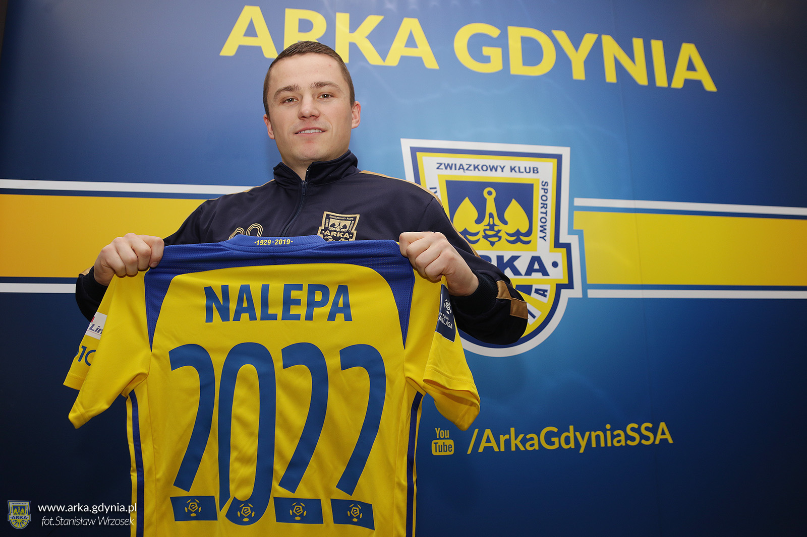 Arka Gdynia przedłużyła kontrakt z Michałem Nalepą