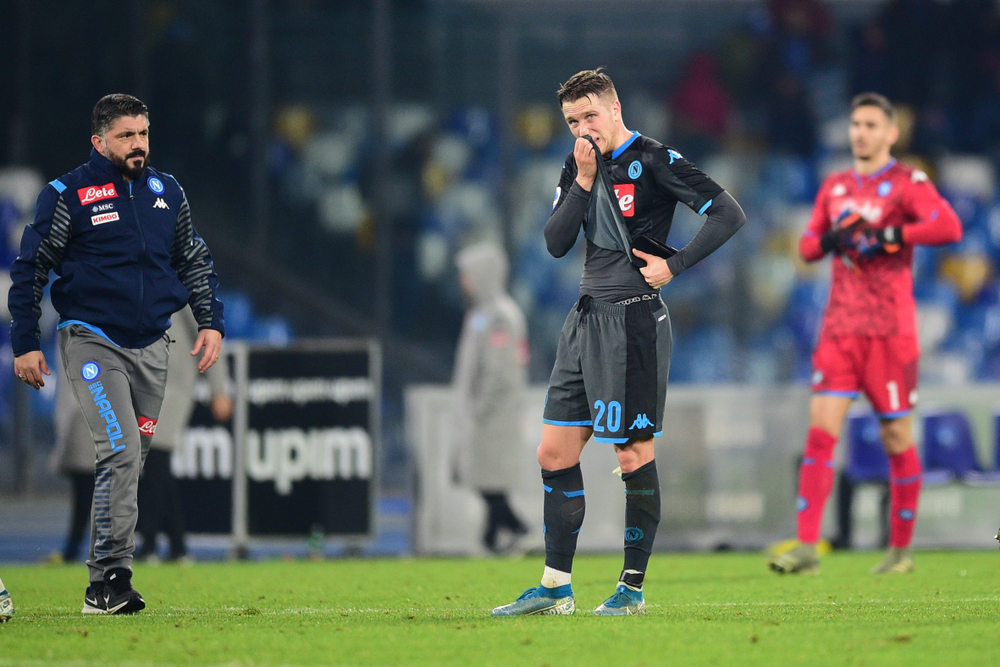 Beznadziejne Napoli Gennaro Gattuso z trzecią porażką z rzędu. Pewna wygrana Fiorentiny w Neapolu [WIDEO]