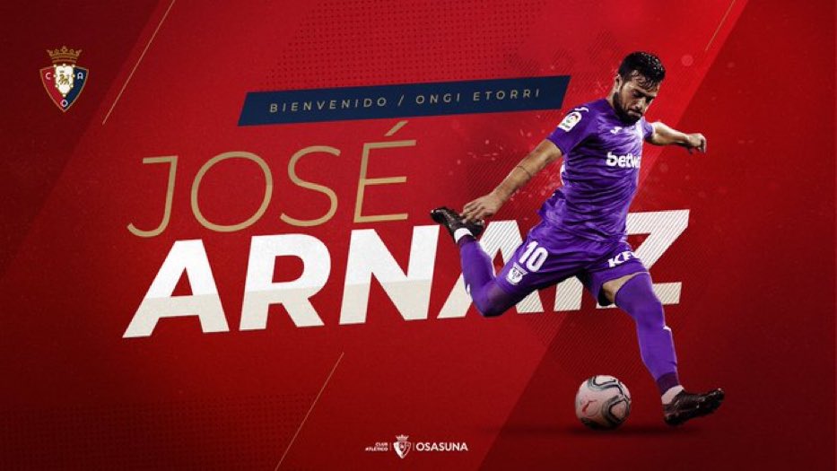 Jose Arnaiz wypożyczony z Leganes do Osasuny