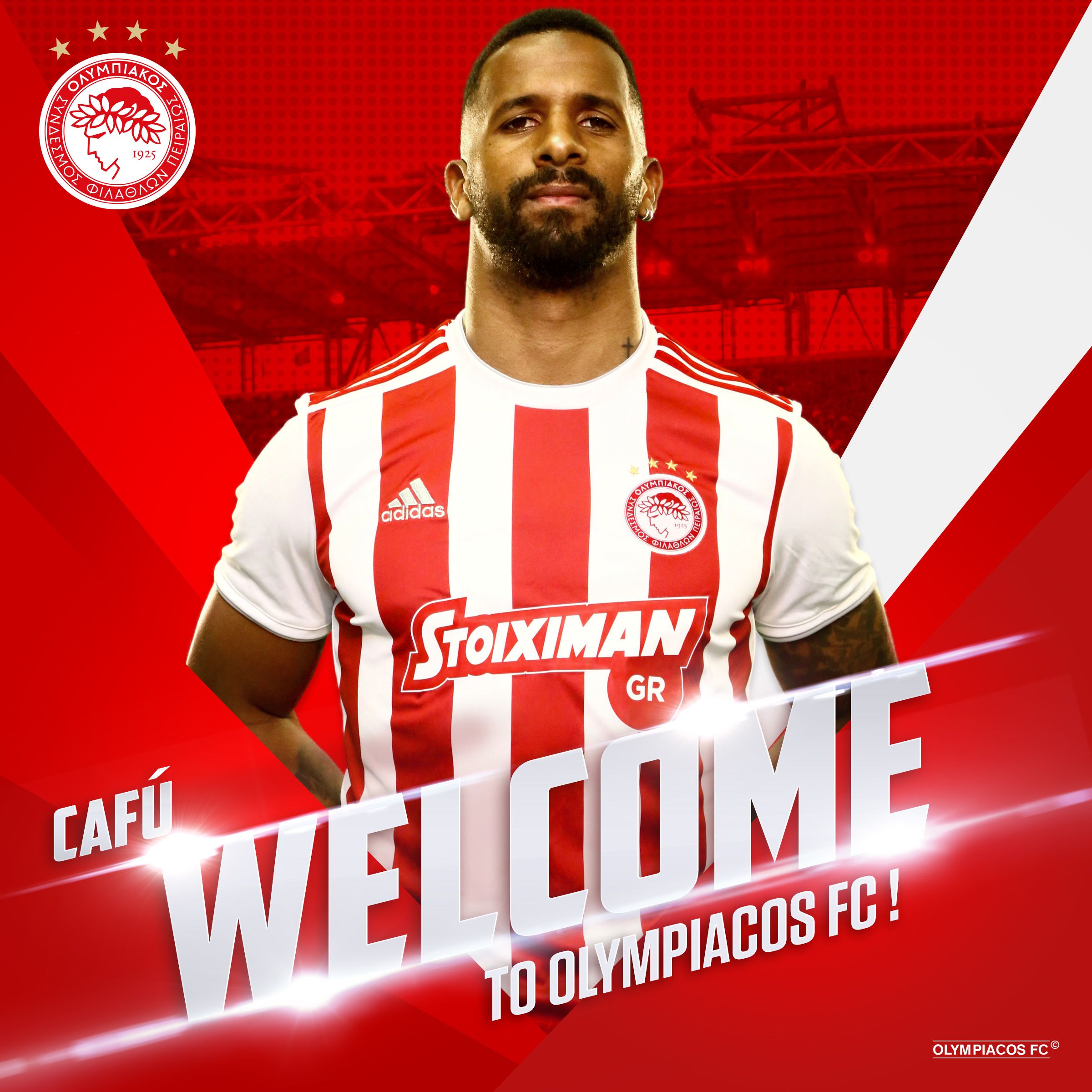 Cafu odchodzi z Legii Warszawa. Podpisał kontrakt z greckim gigantem