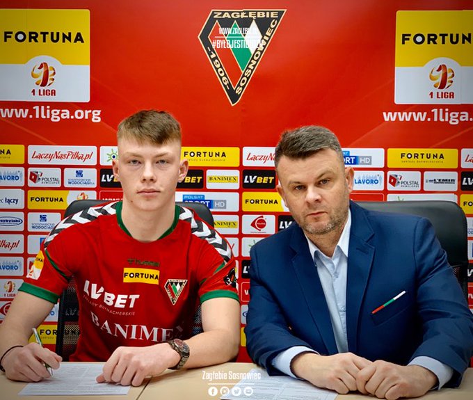 Kacper Łopata zamienił Brighton na Zagłębie Sosnowiec