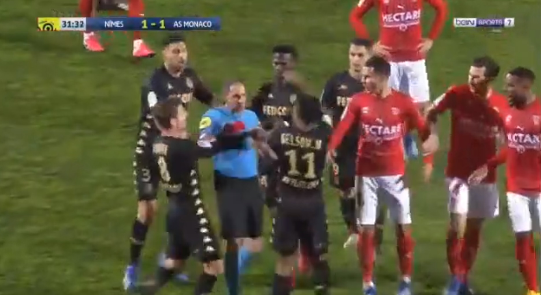 Piłkarz AS Monaco kompletnie stracił nerwy. Grozi mu pół roku zawieszenia [WIDEO]