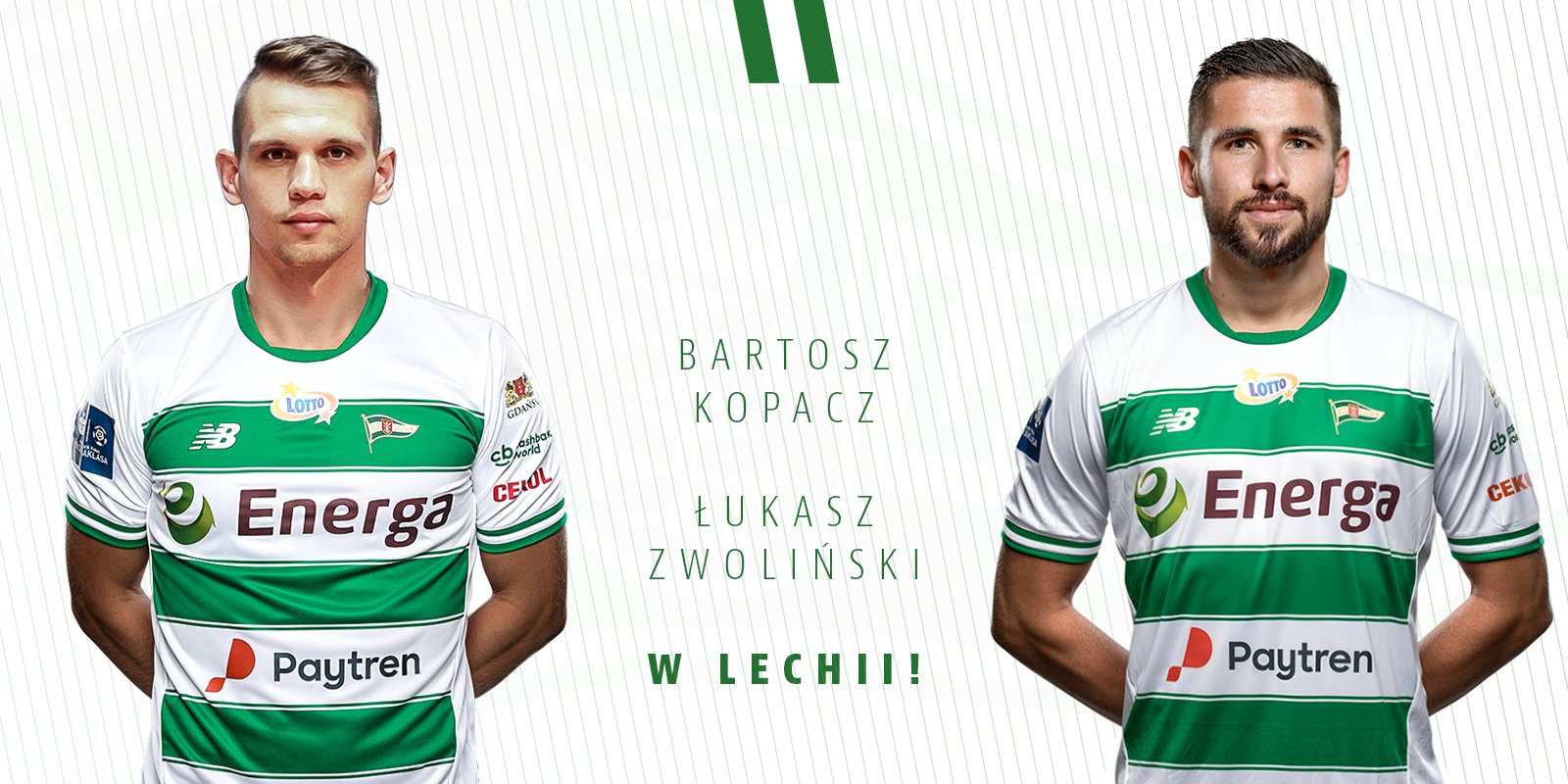 Lechia Gdańsk w końcu się wzmacnia. Łukasz Zwoliński i Bartosz Kopacz nowymi nabytkami