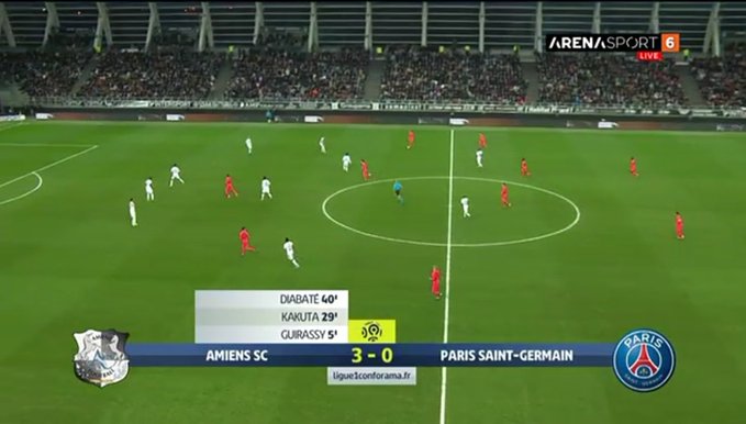 PSG zgubiło punkty po szalonej pogoni. Osiem goli w meczu z przedostatnią drużyną w tabeli! [WIDEO]