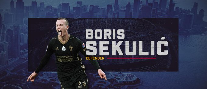 Boris Sekulić przeniósł się z Górnika Zabrze do Chicago Fire
