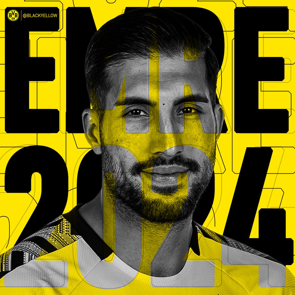 Emre Can na stałe w Borussii Dortmund. Niemiecki klub potwierdził transfer