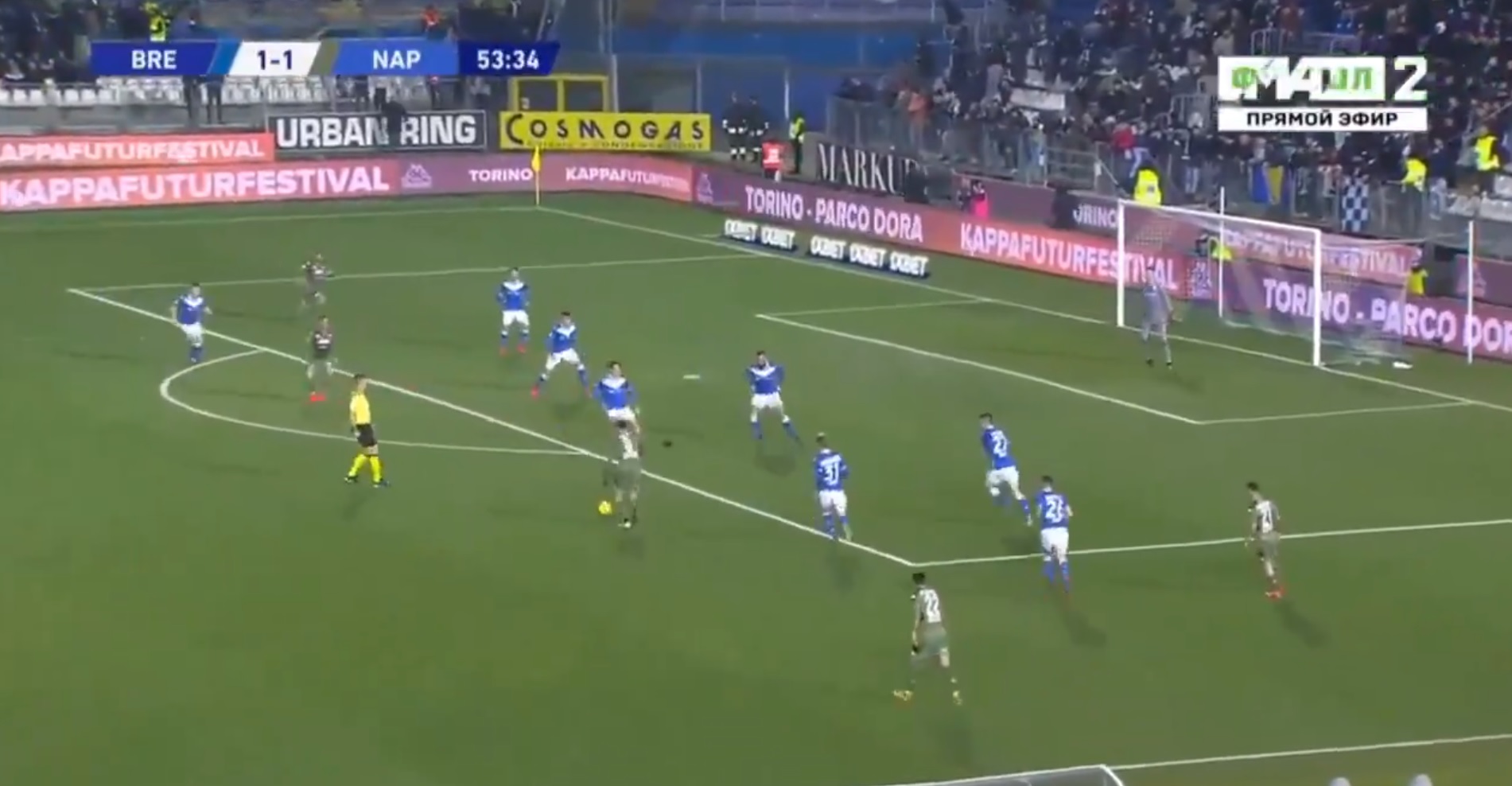 Napoli odrobiło straty i wygrało z Brescią. Piękne trafienie Ruiza, Milik i Zieliński weszli z ławki [WIDEO]
