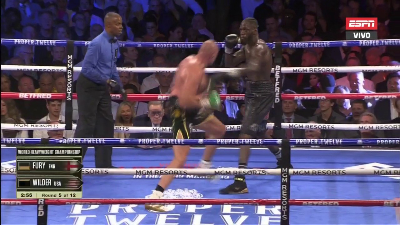Tyson Fury pokonał Deontaya Wildera! Brytyjczyk wyraźnie dominował, zespół Amerykanina rzucił ręcznik [WIDEO]