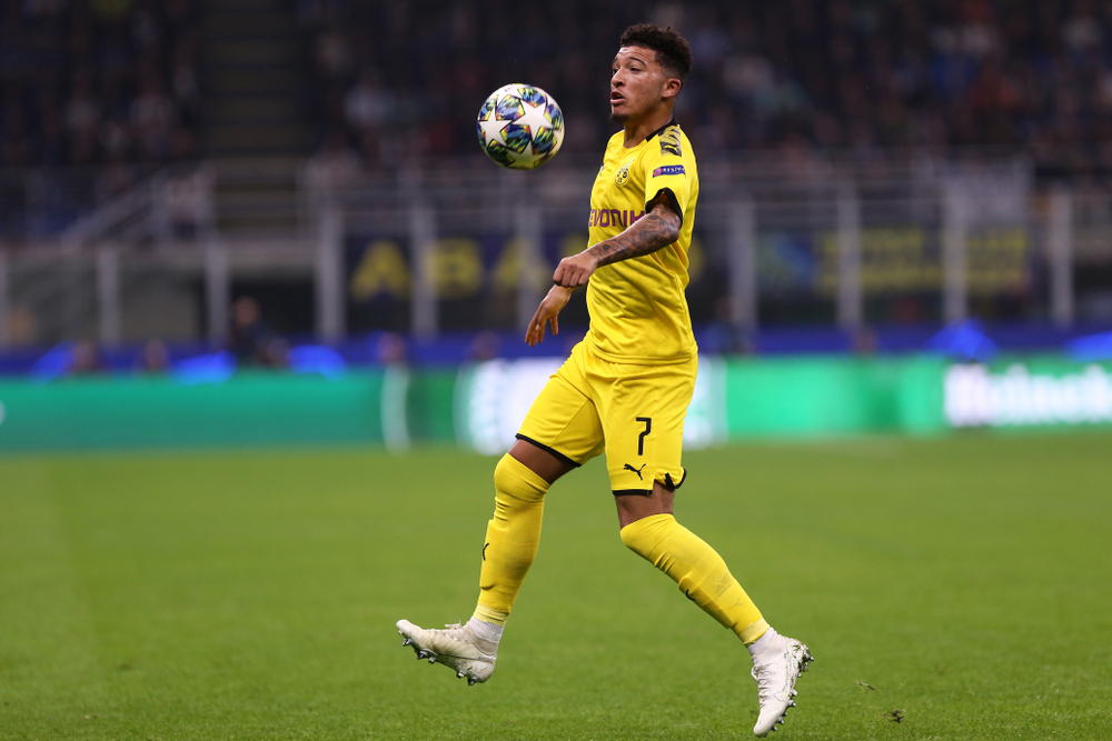 Media: Bayern Monachium myśli o transferze Jadona Sancho. Anglik jest opcją rezerwową