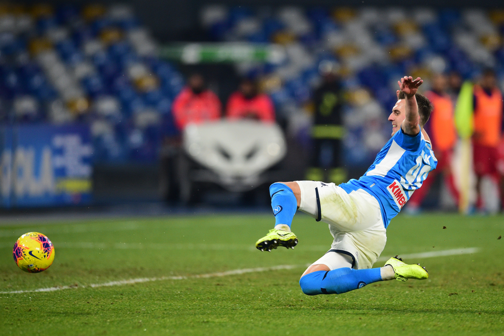 Dyrektor sportowy Napoli zapytany o przyszłość Arkadiusza Milika. "To gracz, który jest wart dużych pieniędzy"