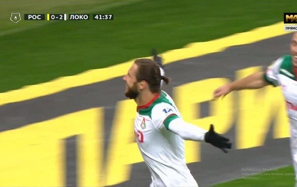 Kapitalny występ Grzegorza Krychowiaka! Fenomenalna bomba, asysta i gol Polaka w meczu Lokomotiwu [WIDEO]