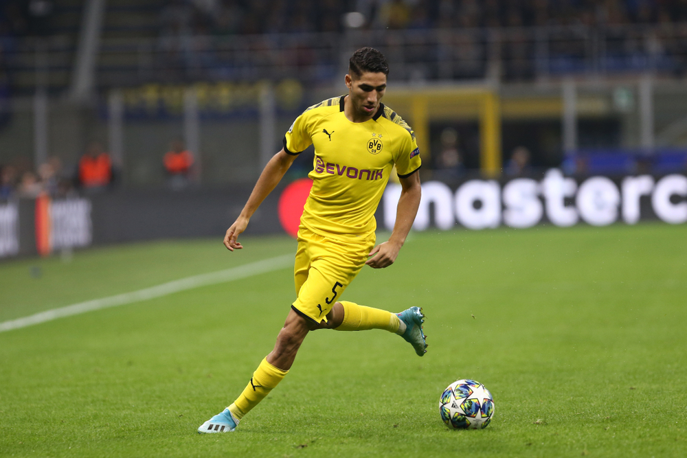 Achraf Hakimi na testach medycznych w Interze Mediolan