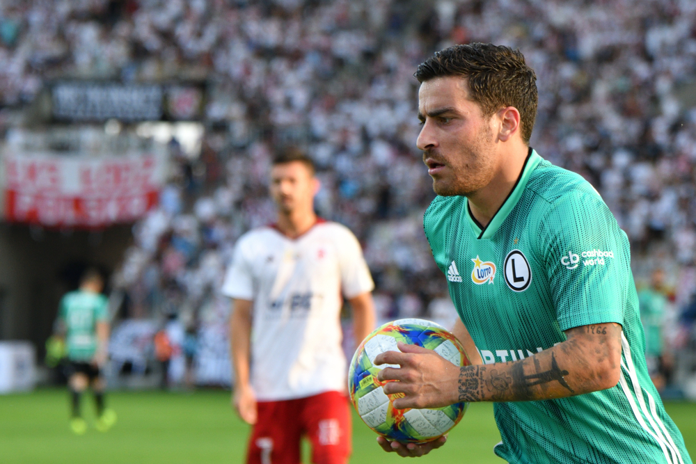 Legia Warszawa rozstała się z niewypałem transferowym. "Robiłem dla klubu to, co tylko mogłem"