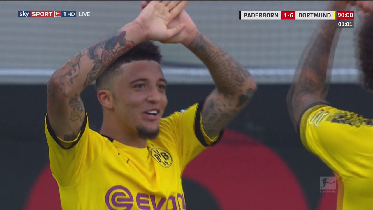6:1! Borussia Dortmund rozbiła autsajdera Bundesligi. Hat-trick Jadona Sancho