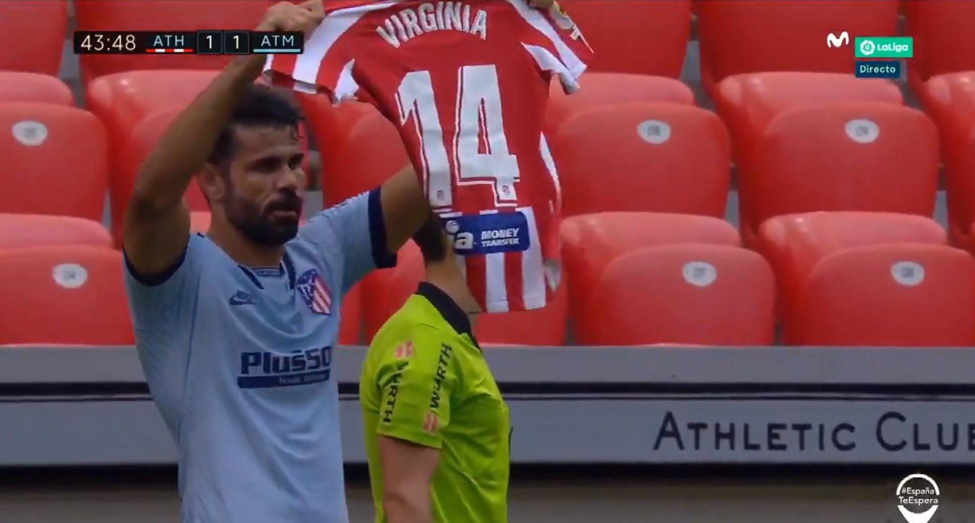 Atletico Madryt zremisowało z Athletikiem Bilbao. Piękny gest Diego Costy [WIDEO]
