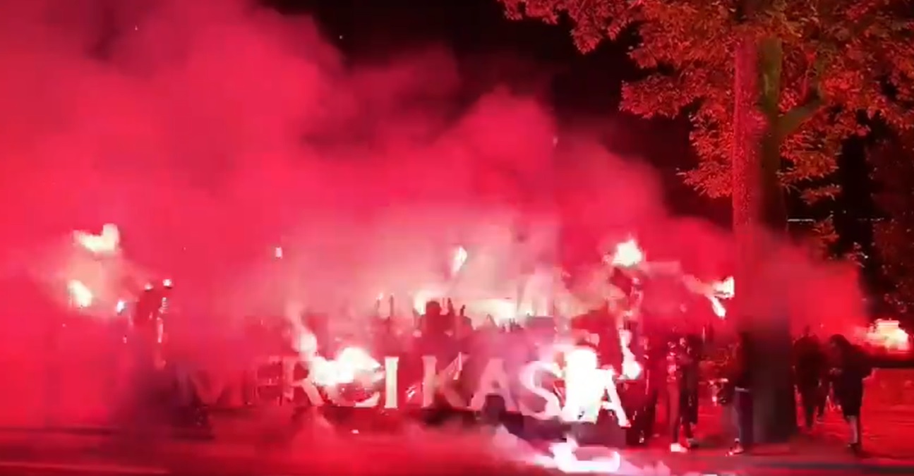 Ultrasi PSG w wyjątkowy sposób pożegnali Katarzynę Kiedrzynek. "Szacunek za lojalność"  [WIDEO]