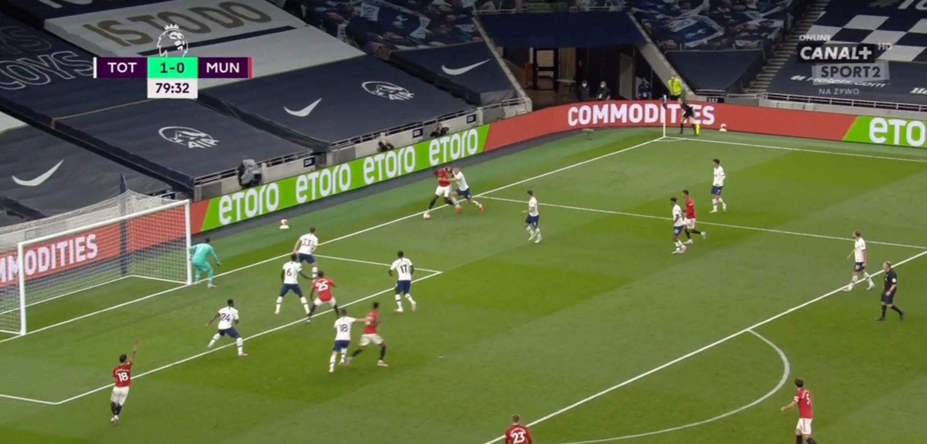 Powrót Paula Pogby uratował Manchester United. Remis w hicie z Tottenhamem, grali też Kane i Rashford [WIDEO]