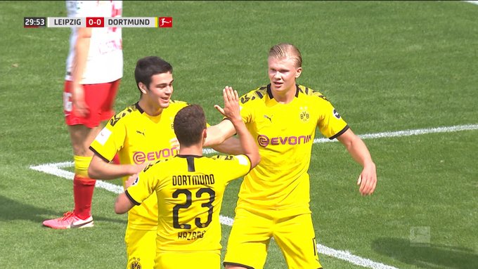 Borussia Dortmund wicemistrzem Niemiec! Haaland zapewnił drużynie zwycięstwo z RB Lipsk [WIDEO]