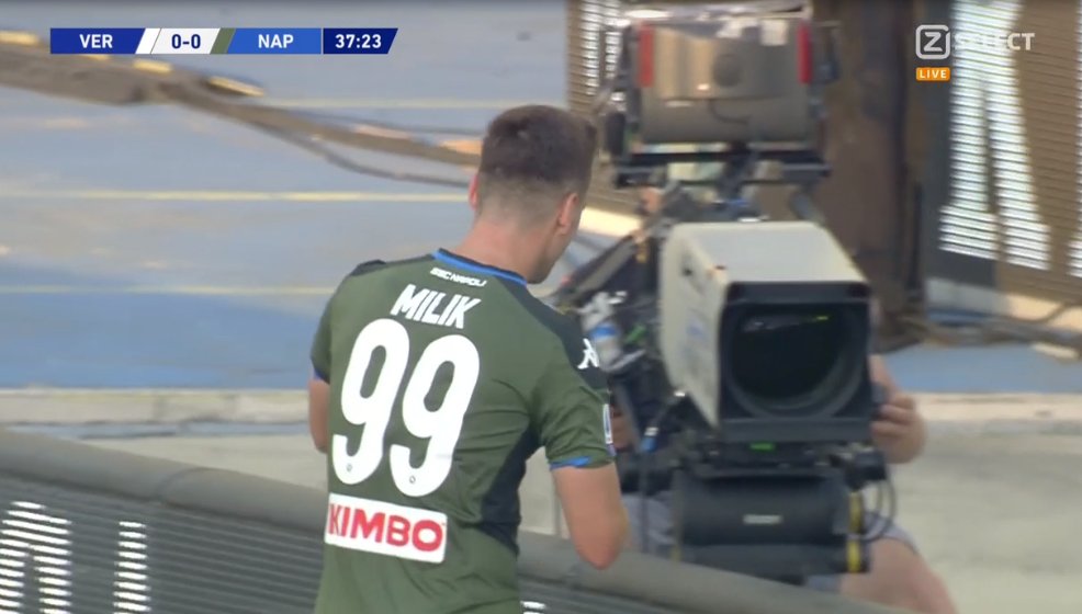 Gol Arkadiusza Milika w meczu Serie A! Wyjazdowa wygrana Napoli [WIDEO]