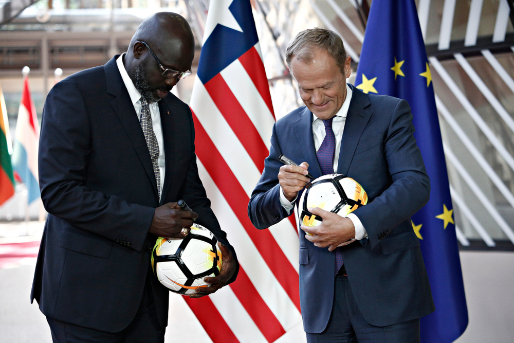 Ze slumsów po Złotą Piłkę i prezydenturę. Tak liberyjski król szedł po laur zwycięstwa