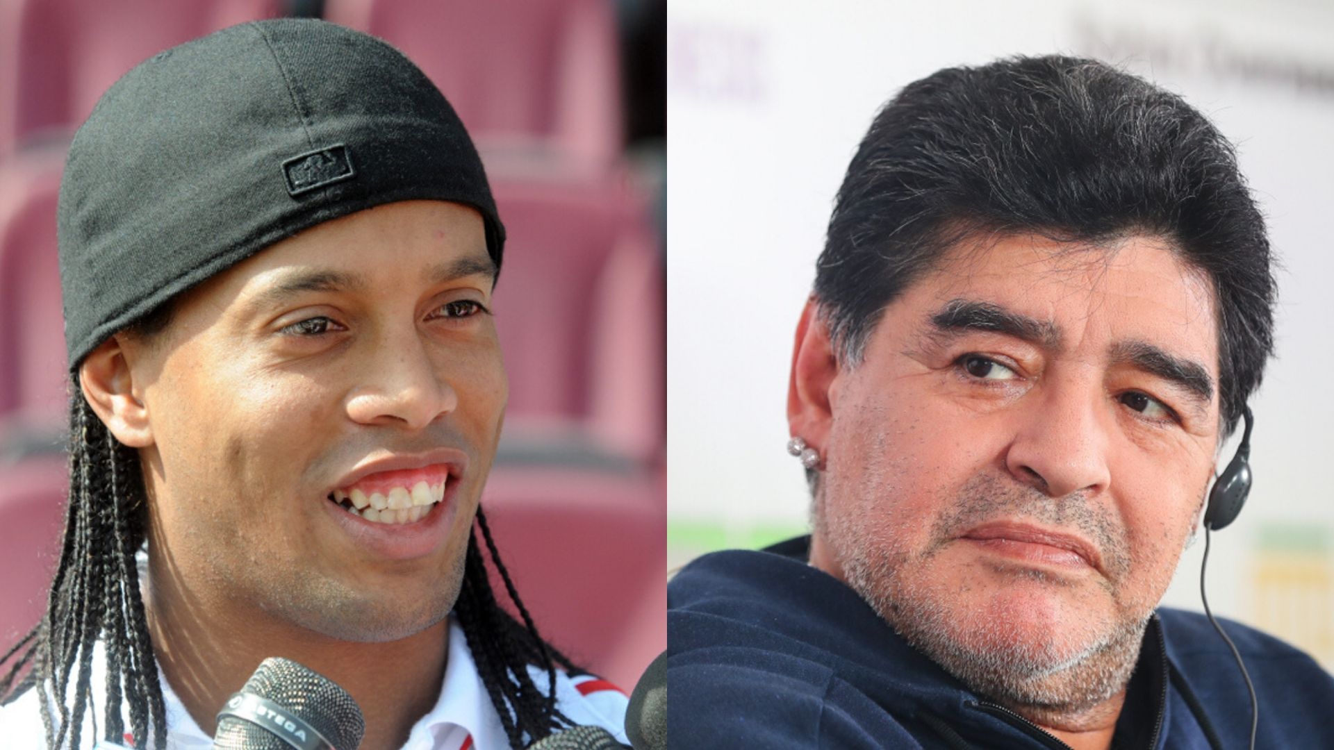 Media: Szalony pomysł Diego Maradony. Chce sprowadzić do swojego klubu aresztowanego Ronaldinho