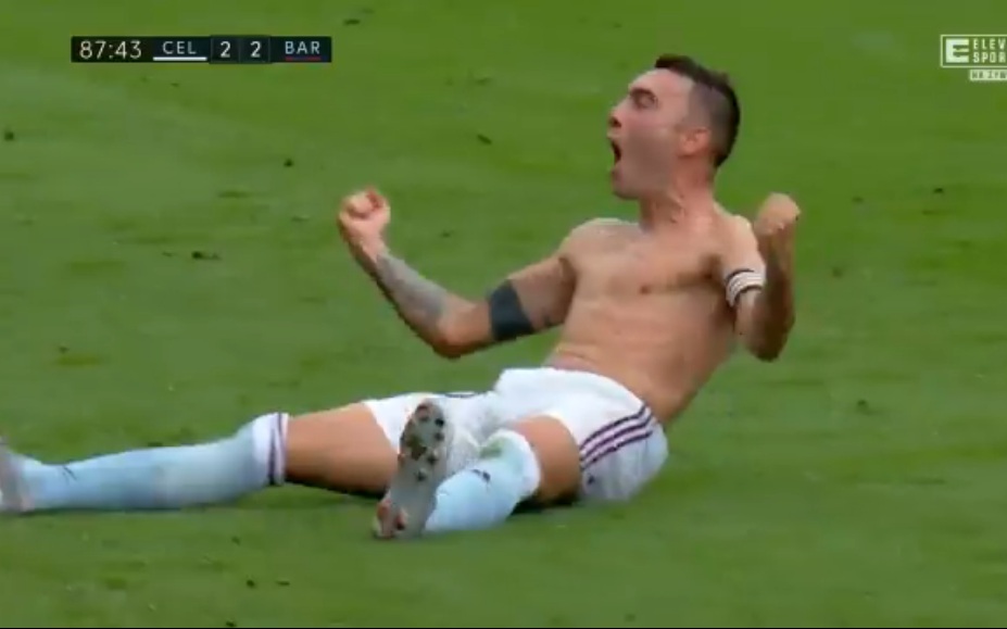 FC Barcelona straciła punkty z Celtą Vigo. Błysk Messiego, kapitalne uderzenie Aspasa [WIDEO]
