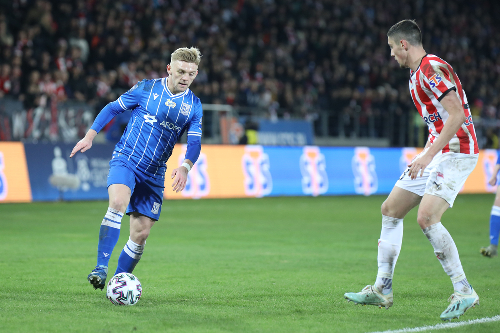 Skauci dużych klubów obserwują Kamila Jóźwiaka. Przedstawiciel Manchesteru United na hicie Ekstraklasy