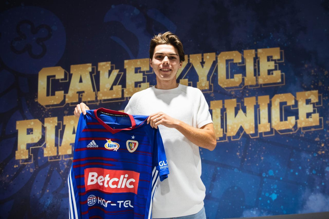 Wychowanek Atletico Madryt w Piaście Gliwice. "Mogę tu zrobić postęp"