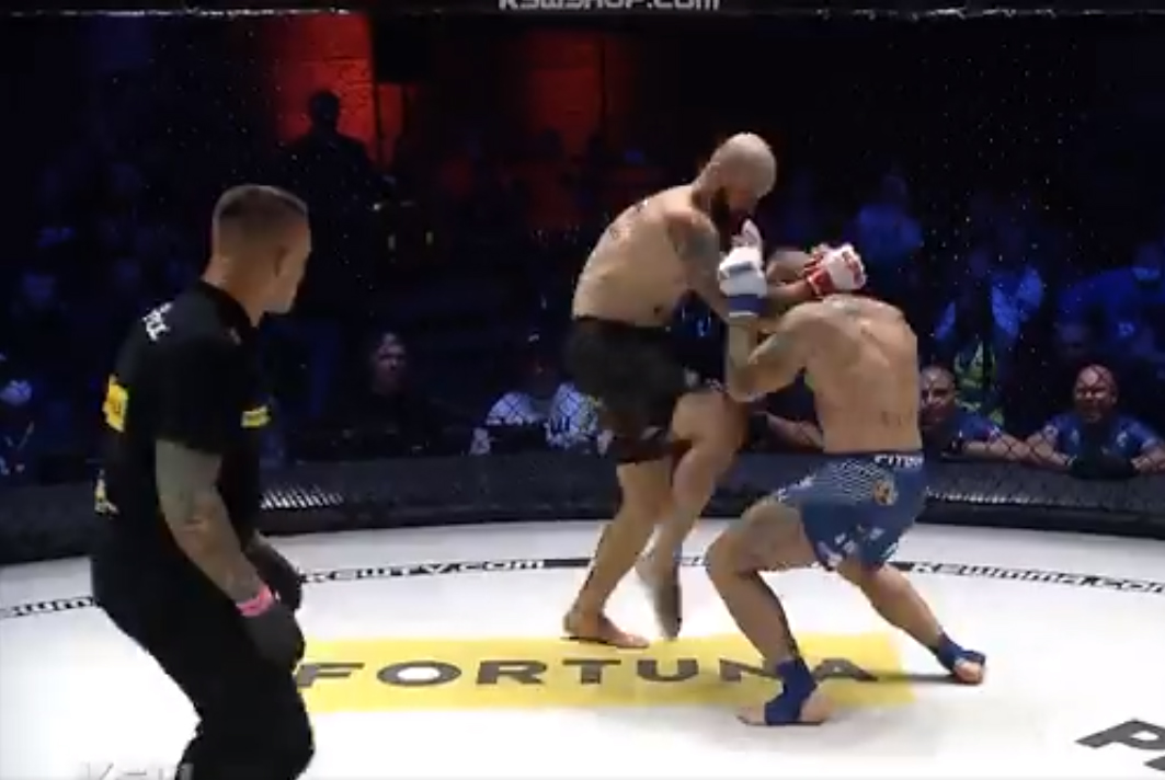 Kapitalny nokaut Artura Sowińskiego! "Jestem przyszłością KSW" [WIDEO]