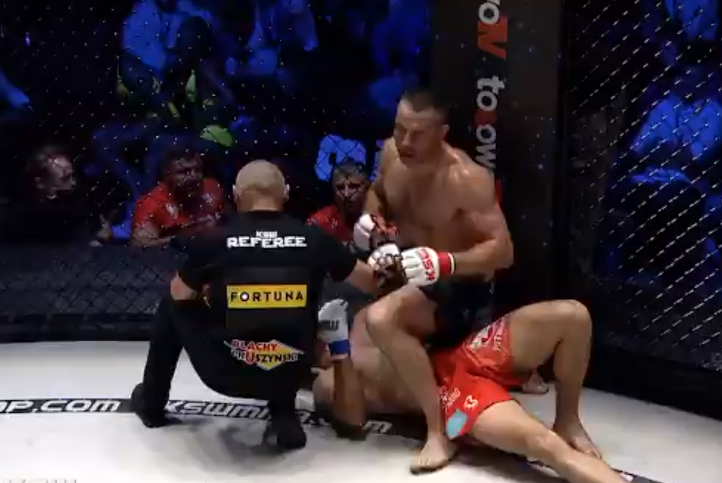 Zwycięski powrót Tomasza Drwala. Wygrana po pięciu latach przerwy od KSW [WIDEO]