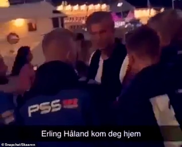 Erling Haaland wyproszony z klubu nocnego. Wdał się w przepychankę z ochroniarzem [WIDEO]