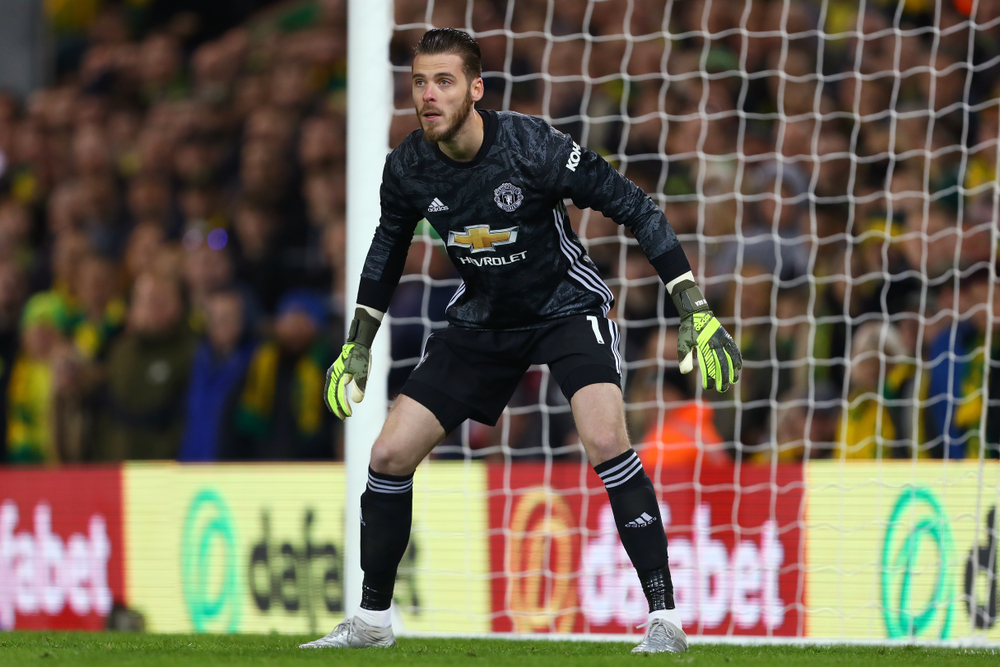 David de Gea miał kartkę z rozpisanymi rzutami karnymi. Kibice szydzą z bramkarza [ZDJĘCIE]