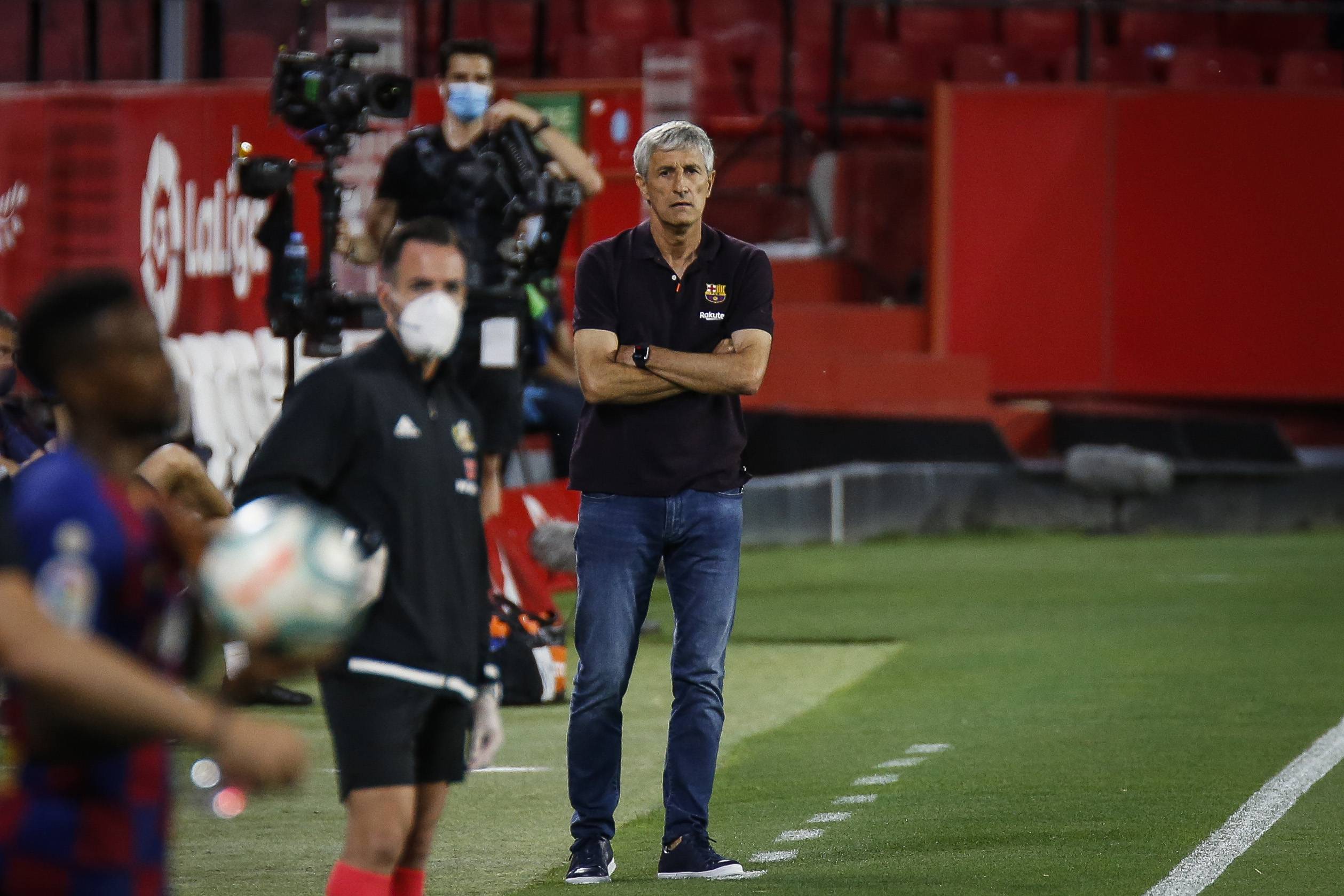 Trener FC Barcelony o uciekającym mistrzostwie: To nie do końca moja wina. Nie mogłem rotować składem