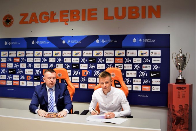 Jakub Żubrowski został nowym zawodnikiem Zagłębia Lubin