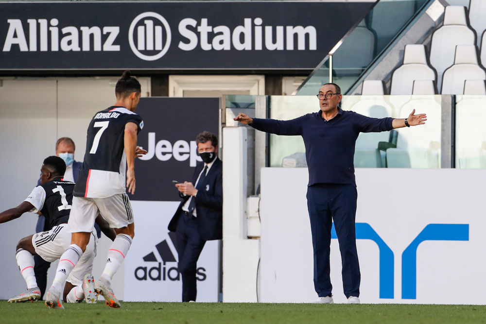 Maurizio Sarri zabrał głos po porażce Juventusu. "Mecze po lockdownie są dziwne"