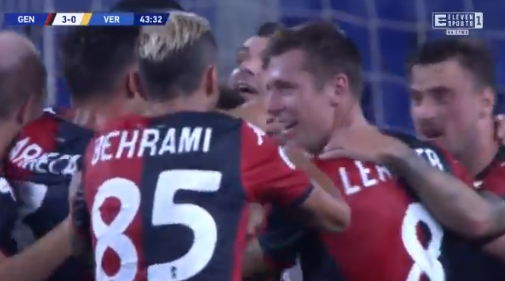 Genoa pokonała Hellas i utrzymała się w Serie A. Filip Jagiełło zaliczył asystę [WIDEO]