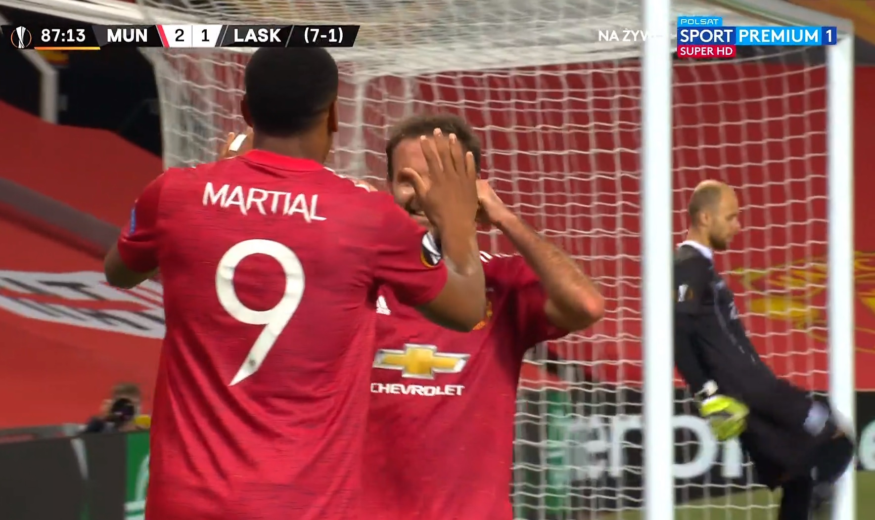 Manchester United zagrał w rezerwowym składzie i pokonał LASK Linz. Ćwierćfinał LE był już pewny [WIDEO]