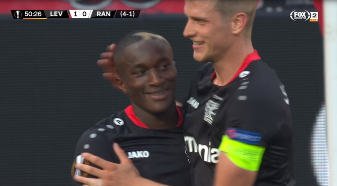 Bayer Leverkusen pokonał Rangers FC. "Aptekarze" zagrają w ćwierćfinale Ligi Europy [WIDEO]
