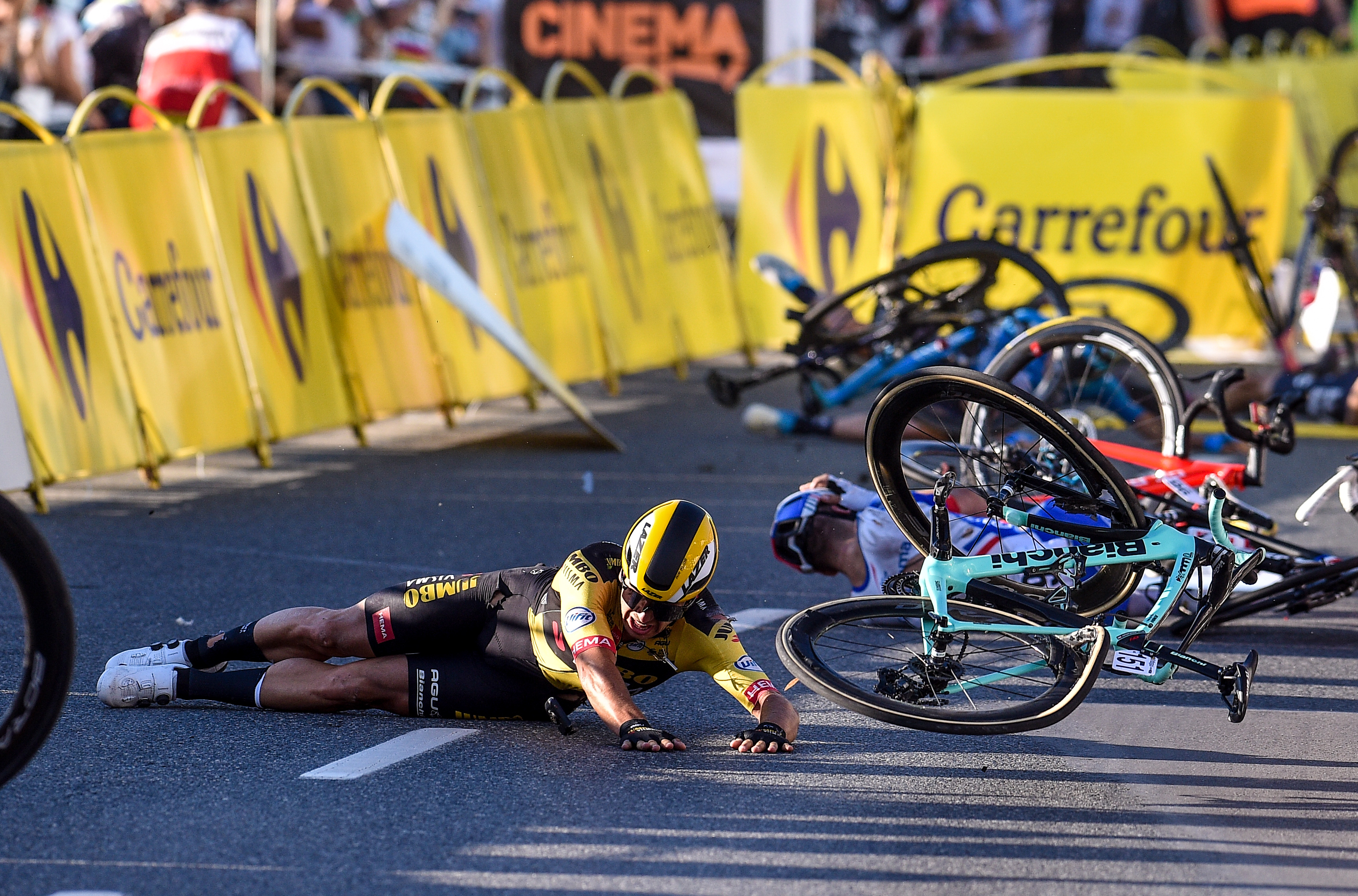 Surowa kara za spowodowanie wypadku w Tour de Pologne. Długie zawieszenie dla Dyana Groenewegena