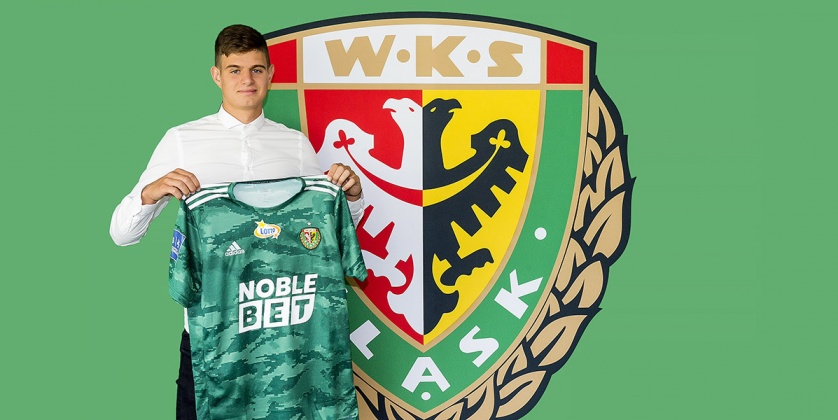 Bartosz Boruń zostaje w Śląsku Wrocław. Młody piłkarz podpisał dwuletni kontrakt