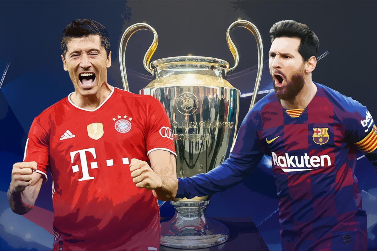 Lewandowski vs Messi. Polak jest w tym sezonie dużo lepszy. Dziś potwierdzi swoją wyższość?