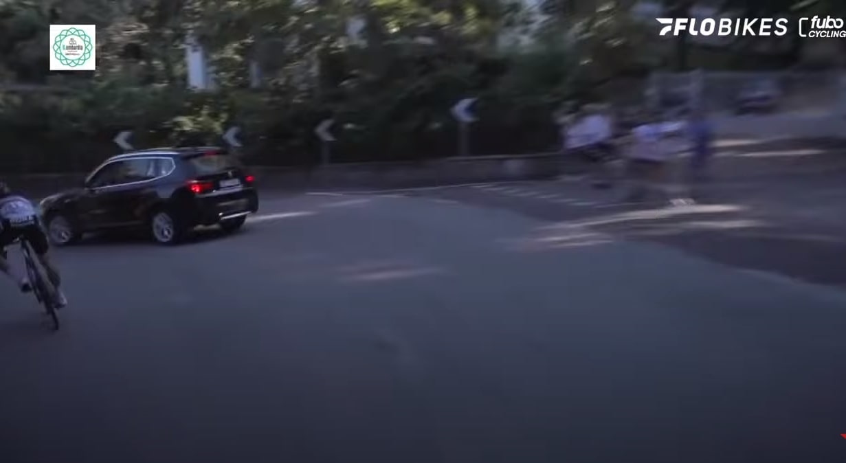 Kolejny groźny incedent w wyścigu Il Lombardia [WIDEO]